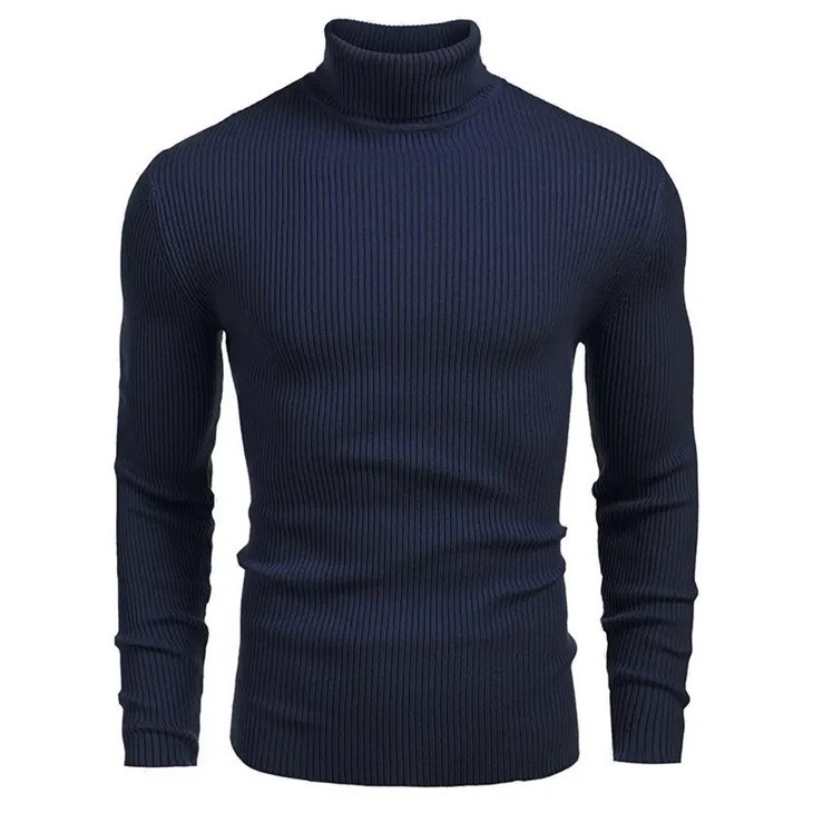 Solid Color Warm Men Sweater